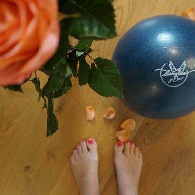 Žogica - potiskana - Zavestno z Emo