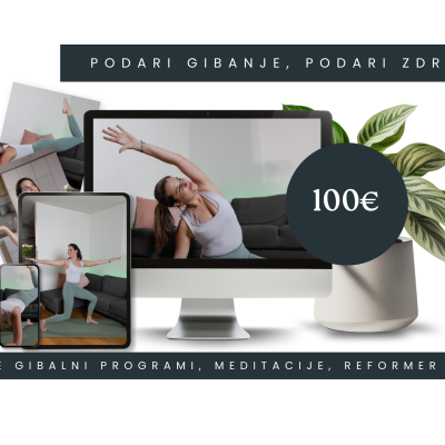 Darilni boni - podari giban