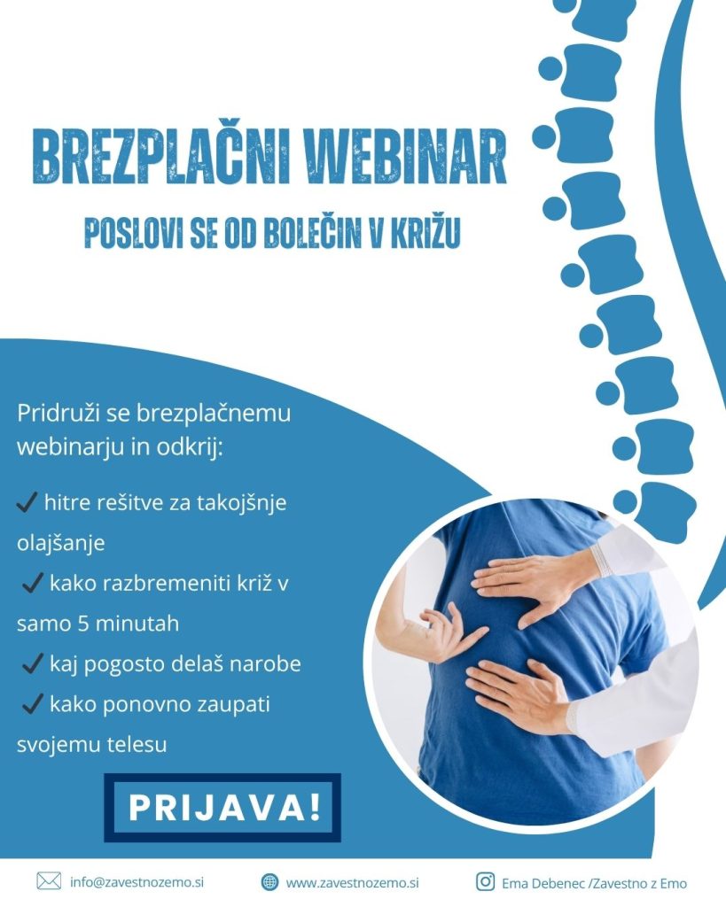 webinar - konec bolečin v križu