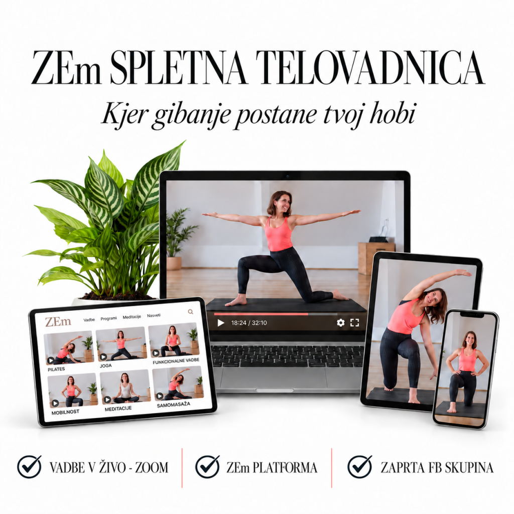 ZEm letno članstvo - spletna telovadnica